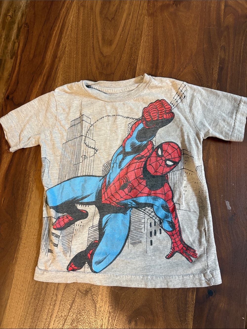 Marvel Spider-Man Tee - Gray, Red & Blue